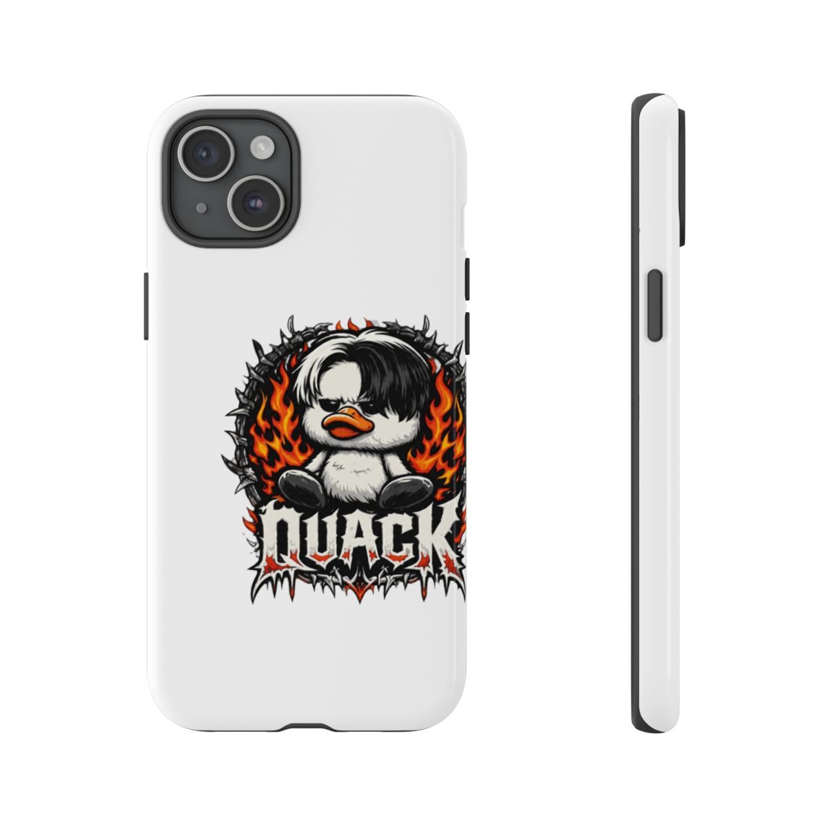 Bad Omens Band, Do You Feel Love 2026 Tour, Bad Omens Love 2026 Tour, Heavy Metal Duck, Omens Duck Noah, Noah Sebastian Duck Phone Case - alternate angle 3, merchandise